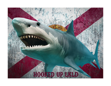 Load image into Gallery viewer, State of Florida Flag w/ Great White Shark
