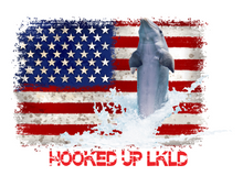 Load image into Gallery viewer, USA Flag Dolphin
