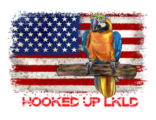 Load image into Gallery viewer, USA Flag Parrot
