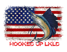 Load image into Gallery viewer, USA Flag Sailfish
